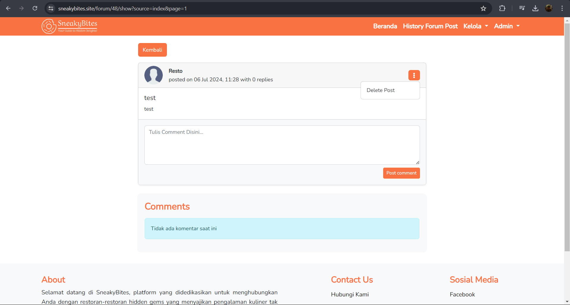 SneakyBites screenshot