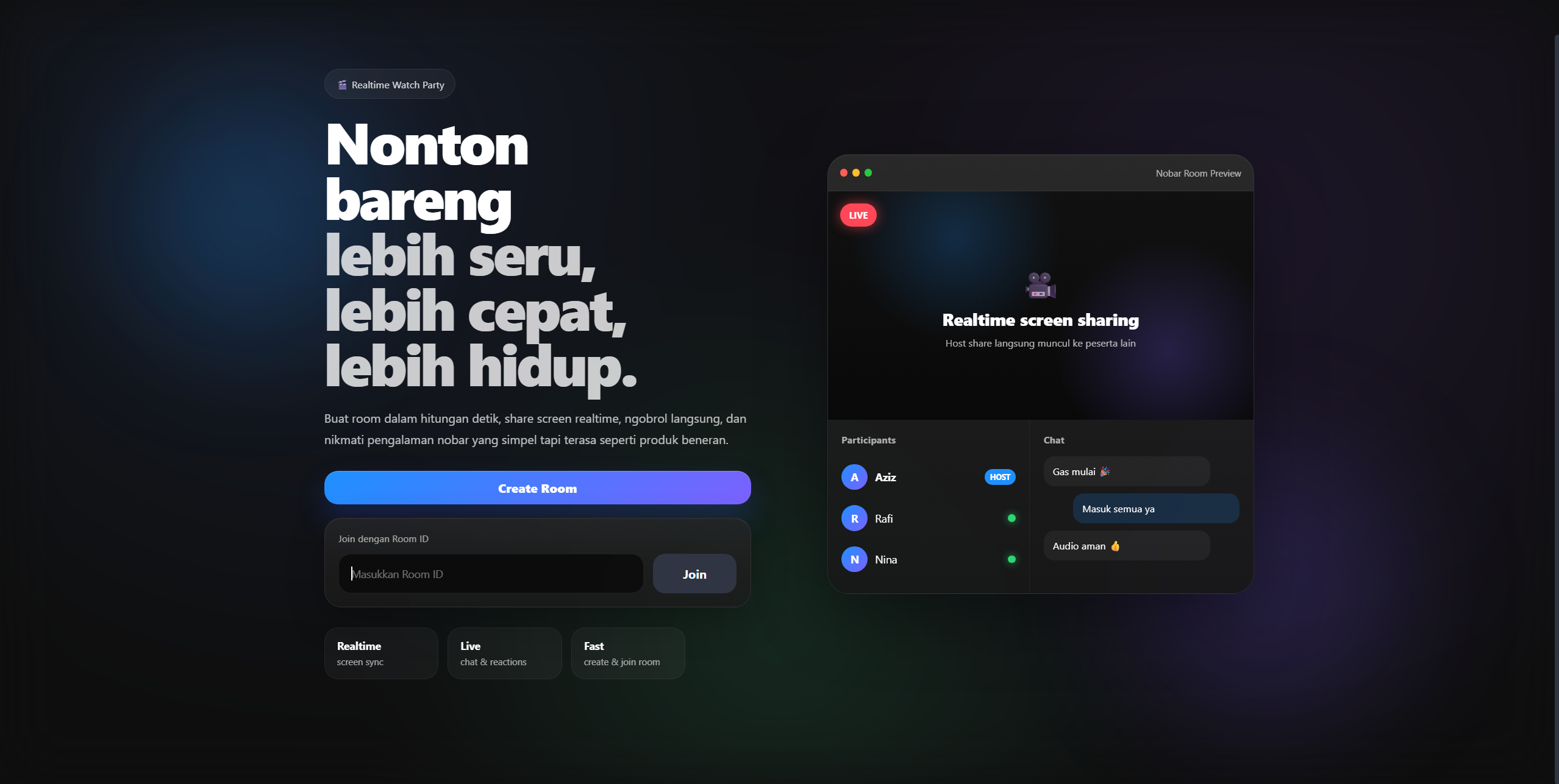 Nobar screenshot
